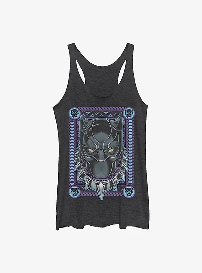 Marvel Black Panther Card Womens Tank Top