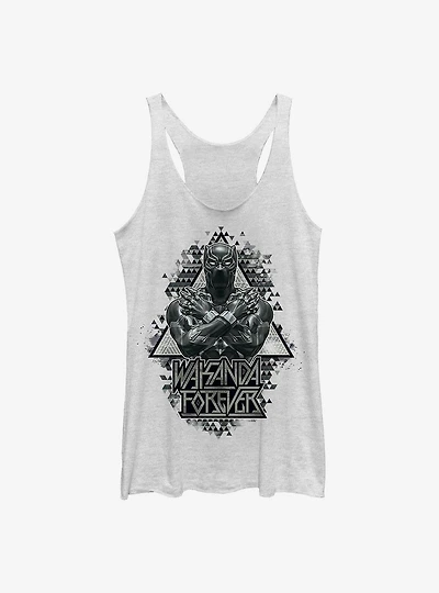 Marvel Black Panther Triangles Womens Tank Top