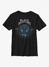 Marvel Black Panther Kawaii Youth T-Shirt