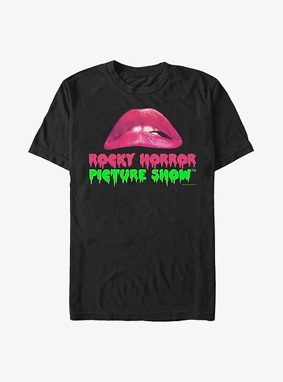 The Rocky Horror Picture Show Lips And Logo T-Shirt