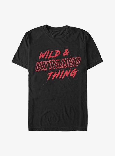 The Rocky Horror Picture Show Wild Untamed Text T-Shirt