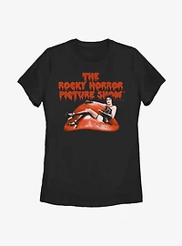 The Rocky Horror Picture Show Frank And Lips Womens T-Shirt
