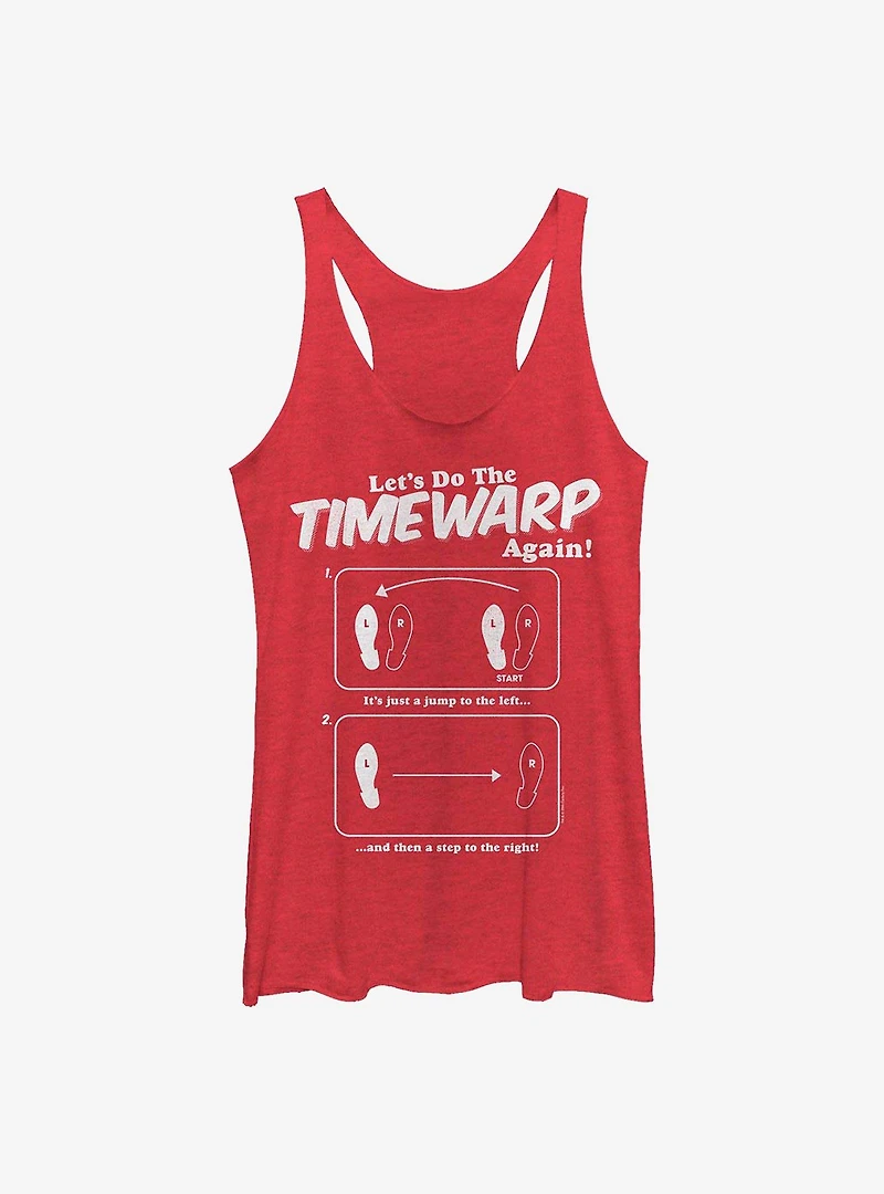 The Rocky Horror Picture Show Time Warp Instructions Womens Tank Top