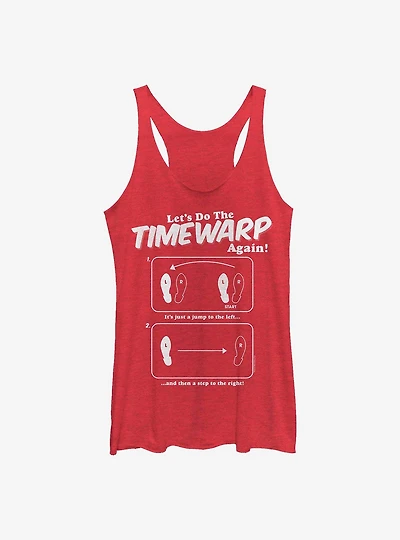 The Rocky Horror Picture Show Time Warp Instructions Womens Tank Top