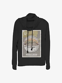 Star Wars The Mandalorian Child Cowlneck Long-Sleeve Girls Top
