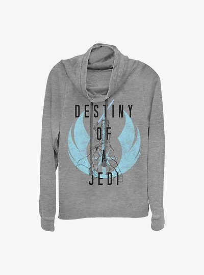 Star Wars: Episode IX The Rise Of Skywalker Destiny A Jedi Cowlneck Long-Sleeve Girls Top