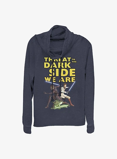Star Wars: The Clone Wars Threat We Are Cowlneck Long-Sleeve Girls Top