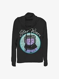 Star Wars Episode IX: The Rise Of Skywalker Frik Cute Cowl Neck Long-Sleeve Womens Top