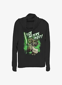 Star Wars: Clone Wars No Matter Cowl Neck Long-Sleeve Womens Top