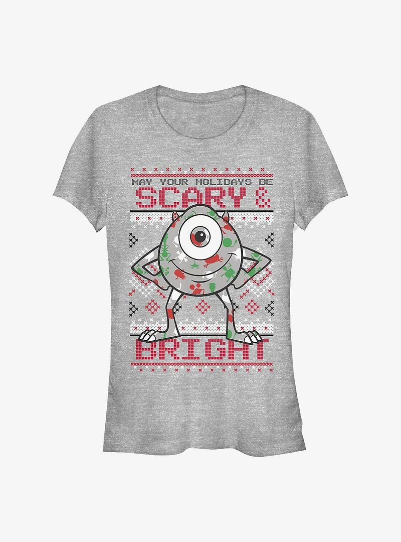 Disney Pixar Monsters University Scary Holiday Girls T-Shirt