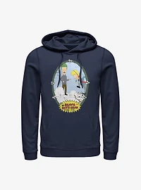 Beavis And Butt-Head Christmas Rock Hoodie