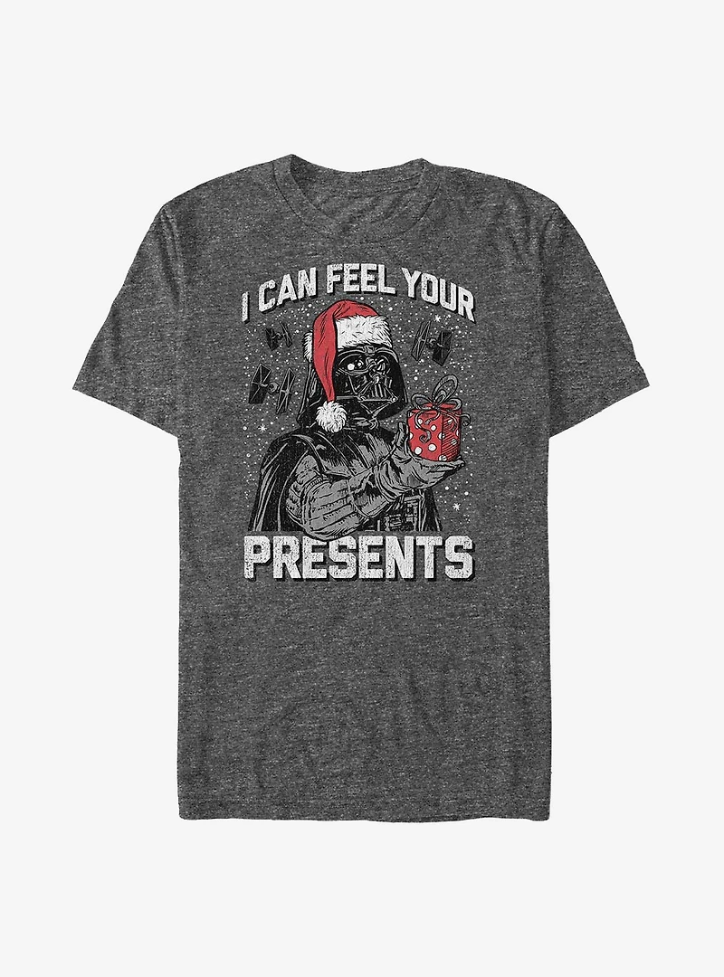 Star Wars I Can Feel Your Presents T-Shirt