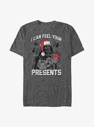 Star Wars I Can Feel Your Presents T-Shirt