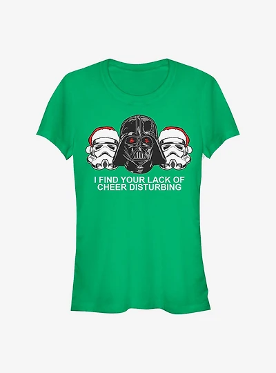 Star Wars Lack Of Cheer Is Disturbing Girls T-Shirt