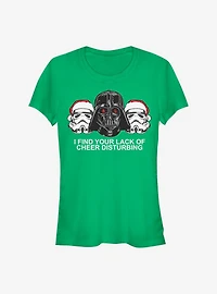 Star Wars Lack Of Cheer Is Disturbing Girls T-Shirt