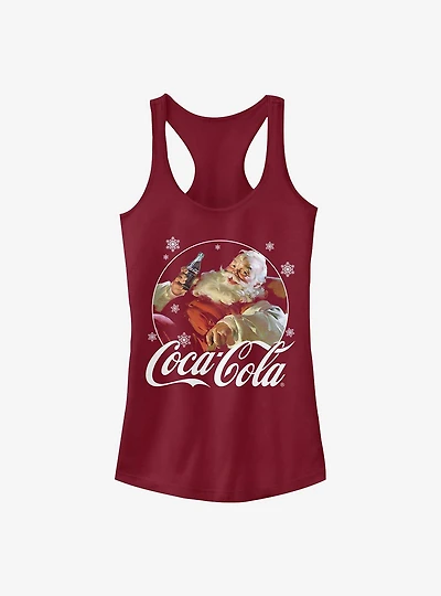 Coke Coca-Cola Santa Girls Tank