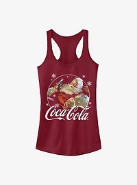 Coke Coca-Cola Santa Girls Tank