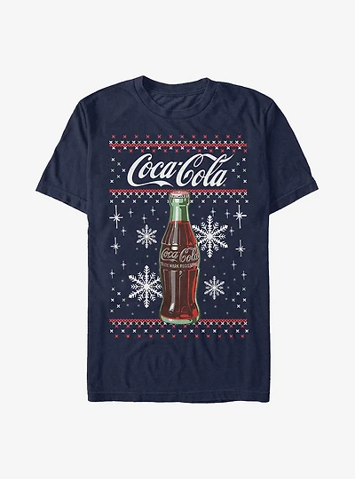 Coke Bottle Snowflakes T-Shirt