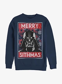 Star Wars Sithmas Vader Crew Sweatshirt