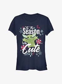 Star Wars The Mandalorian Child Cute Season Girls T-Shirt