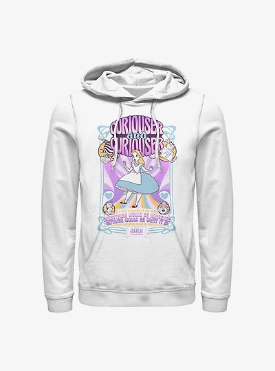 Disney Alice Wonderland Psychedelic Nouveou Hoodie