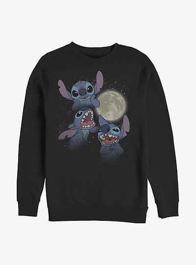 Disney Lilo & Stitch Three Moon Crew Sweatshirt
