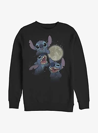 Disney Lilo & Stitch Three Moon Crew Sweatshirt