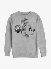 Disney Mickey Mouse Comic Crew Sweatshirt