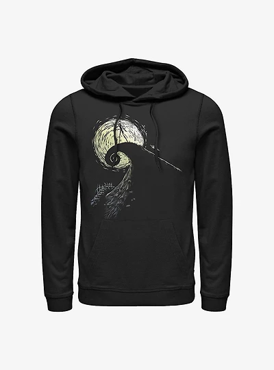 Disney The Nightmare Before Christmas Spiral Hill Jack Hoodie