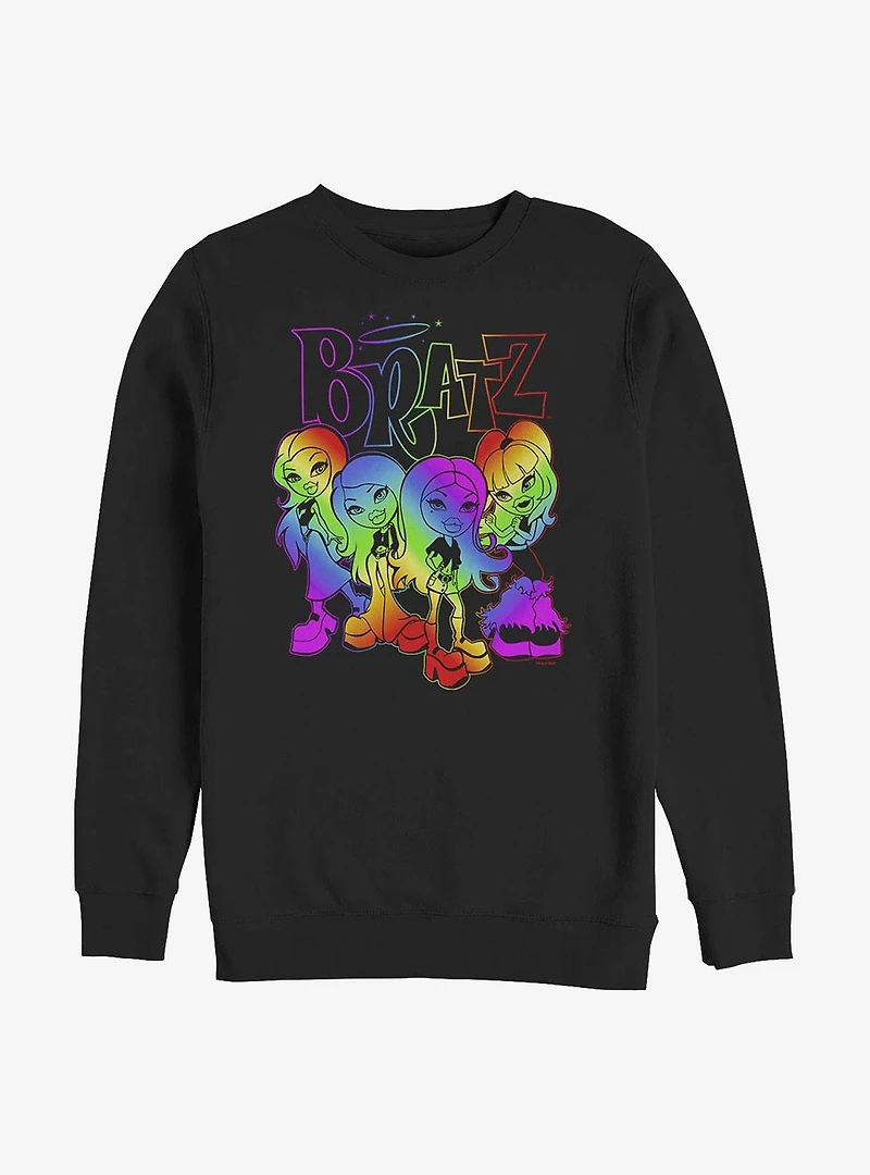 Bratz Rainbow Crew Sweatshirt