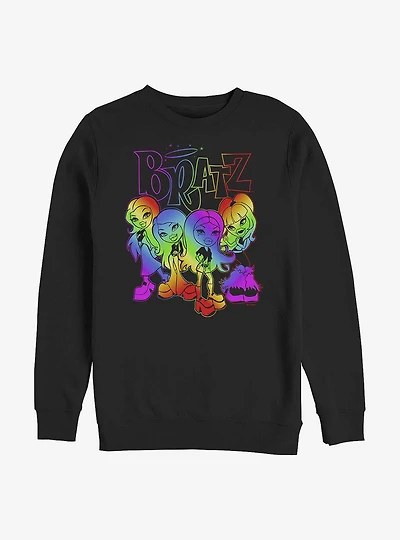Bratz Rainbow Crew Sweatshirt