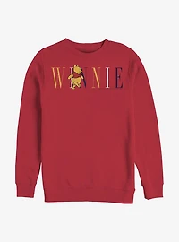 Disney Winnie The Pooh Fashion Crew Sweatshirt