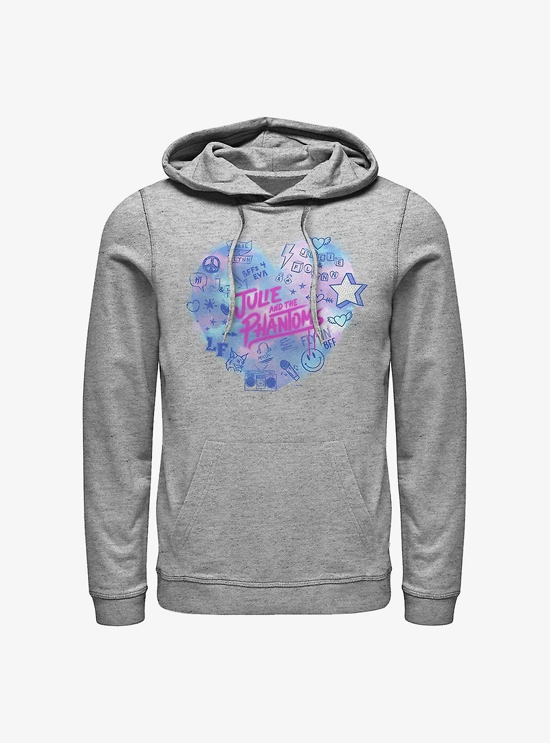 Julie And The Phantoms Heart Icons Hoodie