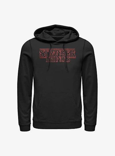 Stranger Things Neon Logo Hoodie
