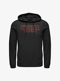 Stranger Things Neon Logo Hoodie