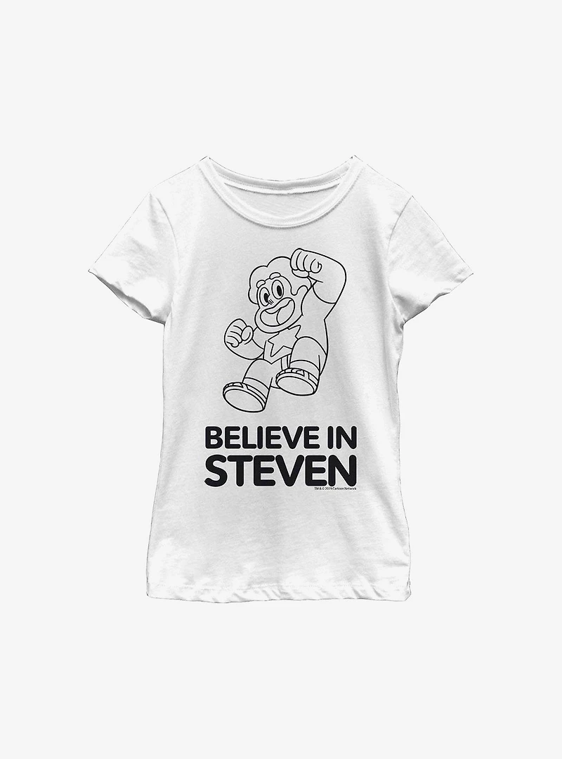 Steven Universe Believe Youth Girls T-Shirt