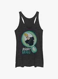 Johnny Bravo Looking Good Womens Tank Top
