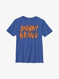 Johnny Bravo Logo Youth T-Shirt