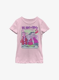 Ed, Edd N Eddy Neon Eds Youth Girls T-Shirt
