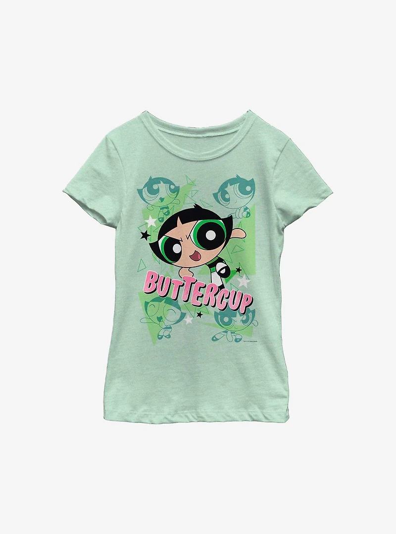 The Powerpuff Girls Buttercup Moves Youth T-Shirt
