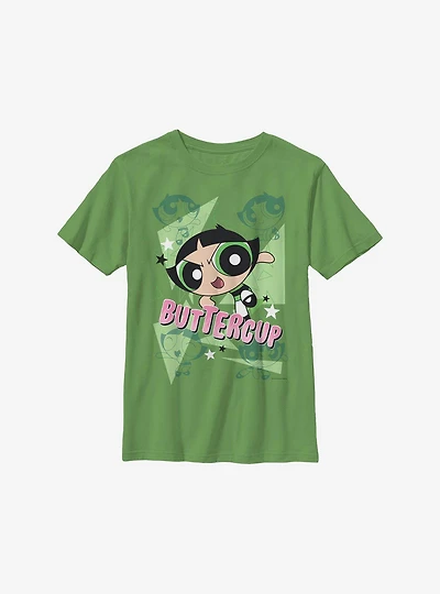 The Powerpuff Girls Buttercup Moves Youth T-Shirt