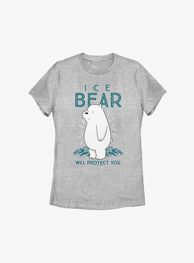 We Bare Bears Ice Bear Womens T-Shirt