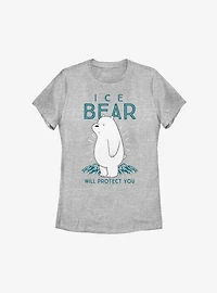 We Bare Bears Ice Bear Womens T-Shirt