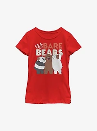 We Bare Bears Youth Girls T-Shirt