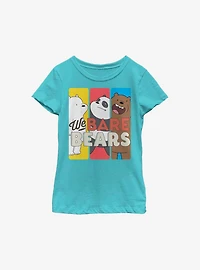 We Bare Bears Tri Youth Girls T-Shirt