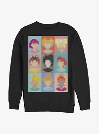Edward Scissorhands Haircuts By Crew Sweatshirt