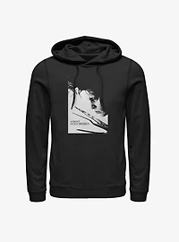 Edward Scissorhands Close Up Poster Hoodie