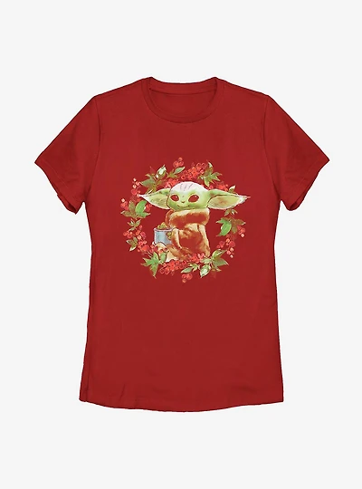 Star Wars The Mandalorian Child Harking Herald Womens T-Shirt