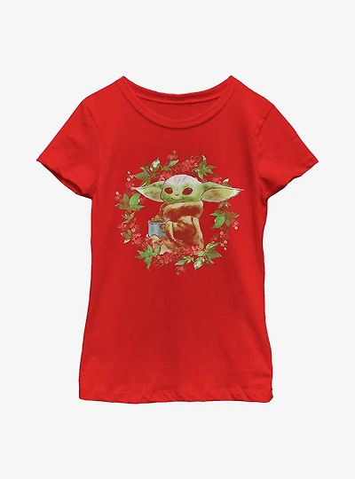 Star Wars The Mandalorian Child Harking Herald Youth Girls T-Shirt