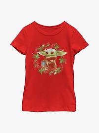 Star Wars The Mandalorian Child Harking Herald Youth Girls T-Shirt